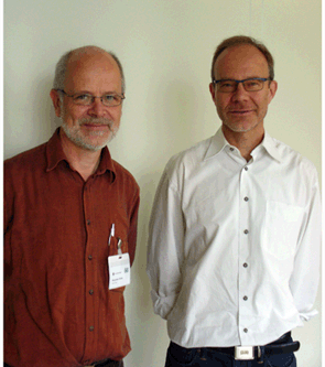 Prof. Alexander Mielke und Prof. Anton Arnold