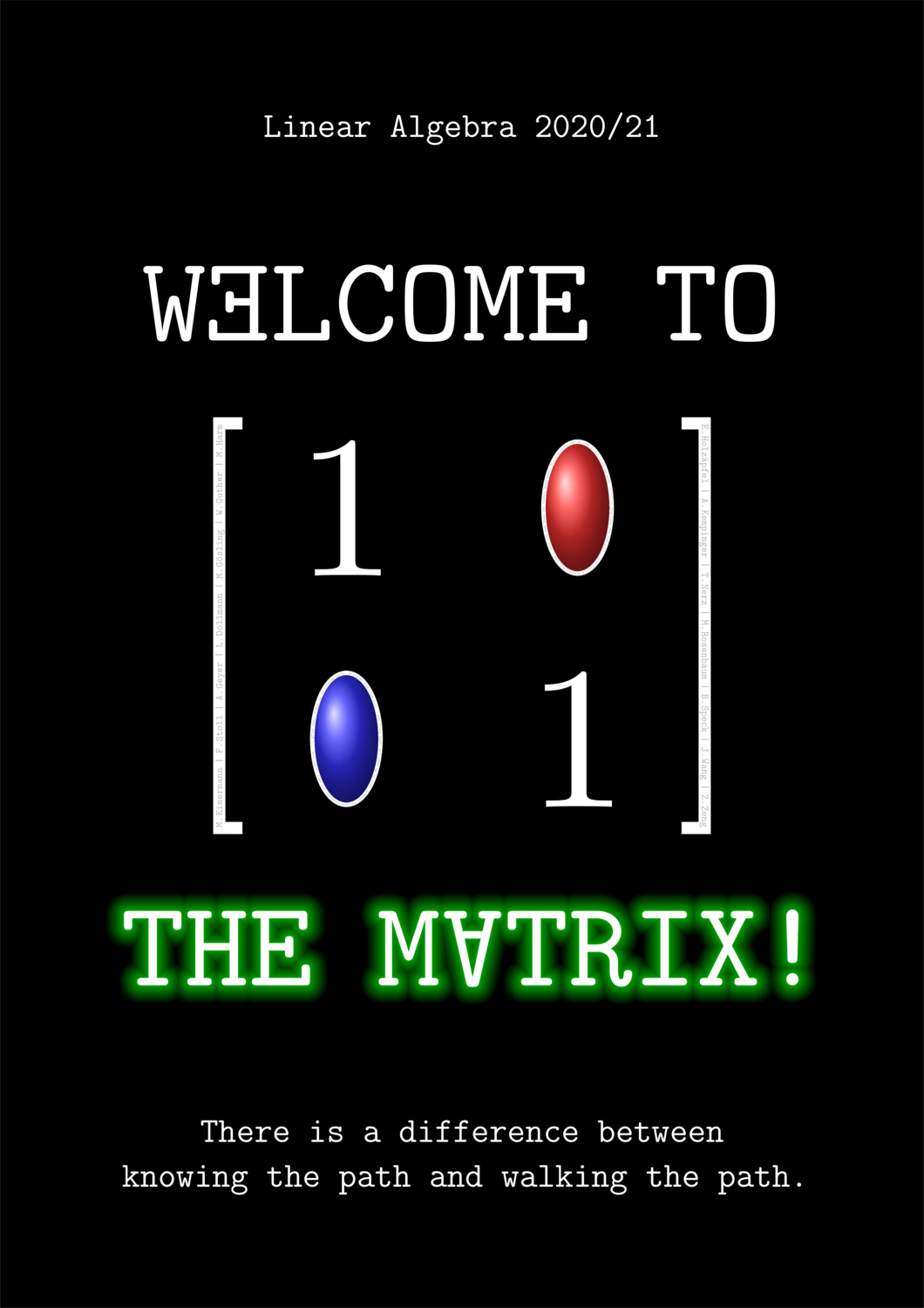 Welcome to the Matrix!