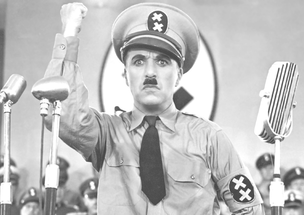 [Charlie Chaplin, the great dictator]